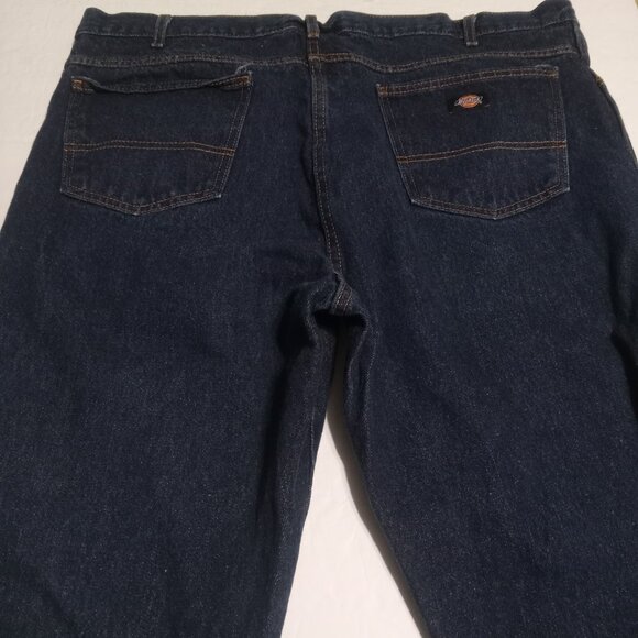 DICKIES MEN'S 5 POCKET WORK JEAN 9393RNB Size 44x30 - Picture 5 of 6